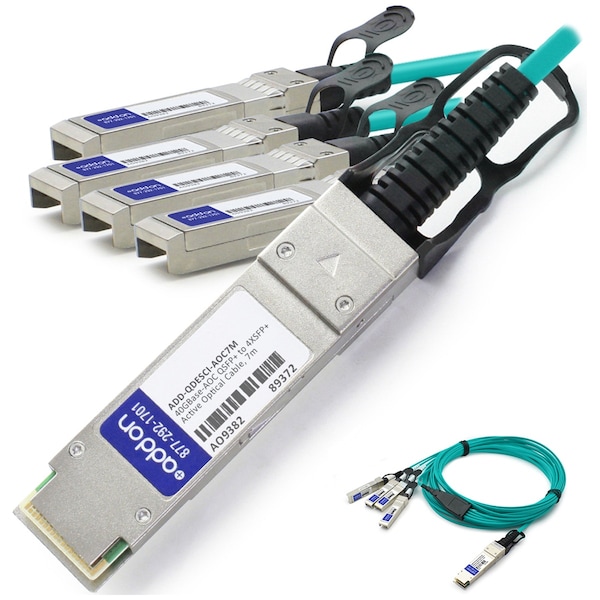Add-On Addon Dell Aoc-Qsfp-4Sfp-10G-7M To Cisco Sfp-10G-Aoc7M Compatible ADD-QDESCI-AOC7M - main